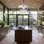 Brown Kitchen Cabinets with Classic Appeal